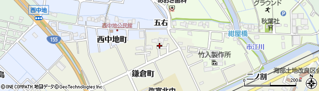 愛知県弥富市鎌倉町37周辺の地図