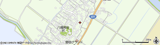 滋賀県野洲市野田1761周辺の地図