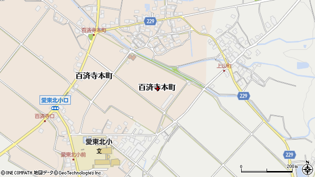 〒527-0143 滋賀県東近江市百済寺本町の地図