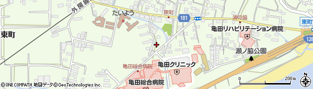 千葉県鴨川市東町654周辺の地図