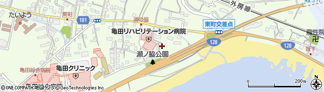 千葉県鴨川市東町981周辺の地図