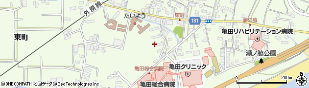 タリーズコーヒー 亀田メディカルセンター店周辺の地図