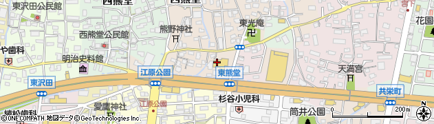 静岡県沼津市東熊堂9周辺の地図