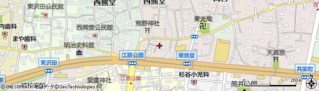 静岡県沼津市東熊堂15周辺の地図