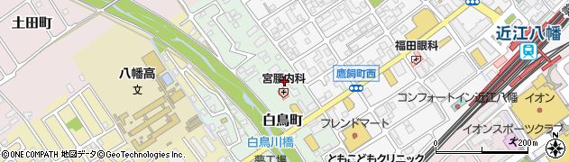 ベストライフデイサービスセンター近江八幡周辺の地図