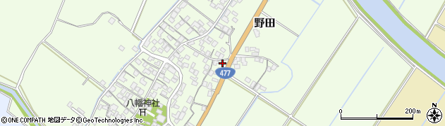 滋賀県野洲市野田1703周辺の地図