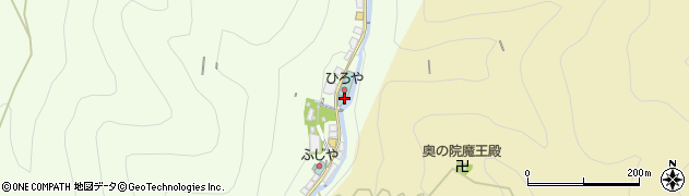 京 貴船 ひろや周辺の地図