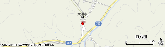 京都府船井郡京丹波町口八田奥ノ谷5周辺の地図