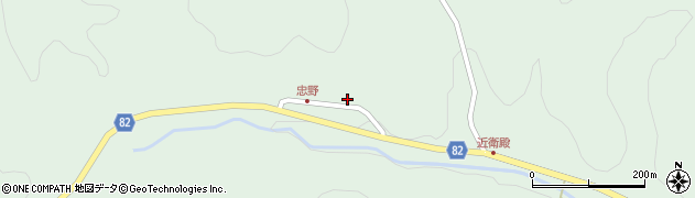岡山県苫田郡鏡野町中谷4659周辺の地図