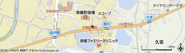奈義交番周辺の地図
