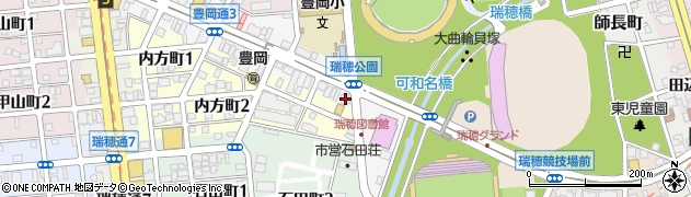愛知県名古屋市瑞穂区豊岡通3丁目30周辺の地図