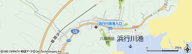 千葉県勝浦市浜行川420周辺の地図