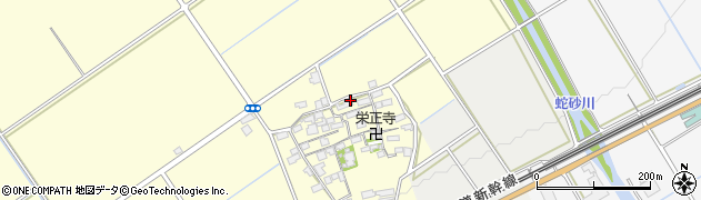 滋賀県近江八幡市御所内町周辺の地図