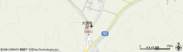 京都府船井郡京丹波町口八田奥ノ谷7周辺の地図
