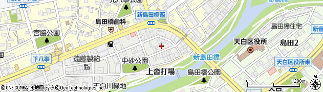 愛知県名古屋市天白区中砂町593周辺の地図