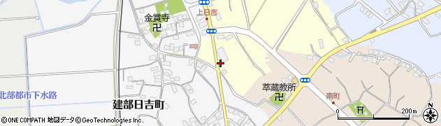 滋賀県東近江市建部上中町601周辺の地図