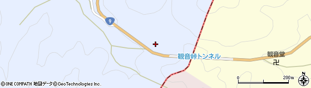 京都府京丹波町（船井郡）新水戸（大峠）周辺の地図