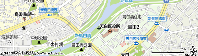 愛知県名古屋市天白区天白町大字島田（曲尺手）周辺の地図