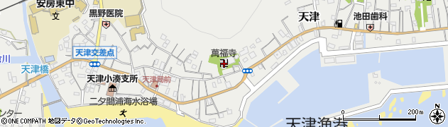 萬福寺周辺の地図