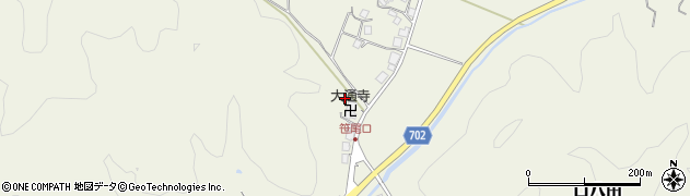 京都府船井郡京丹波町口八田奥ノ谷6周辺の地図