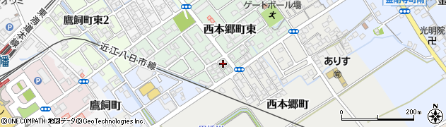 江上鍼灸院周辺の地図