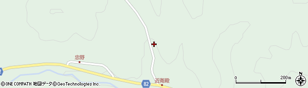 岡山県苫田郡鏡野町中谷4380周辺の地図
