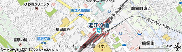 株式会社フォルムアイ　リフォームブティック近江八幡サティ店周辺の地図