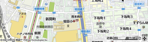 愛知県名古屋市瑞穂区新開町24-33周辺の地図