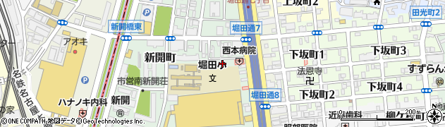 愛知県名古屋市瑞穂区新開町24-31周辺の地図