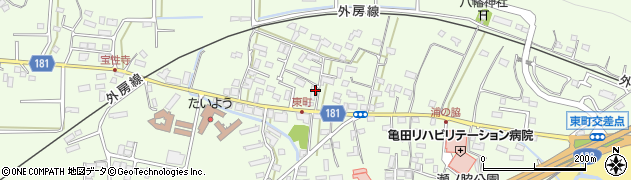 千葉県鴨川市東町900周辺の地図
