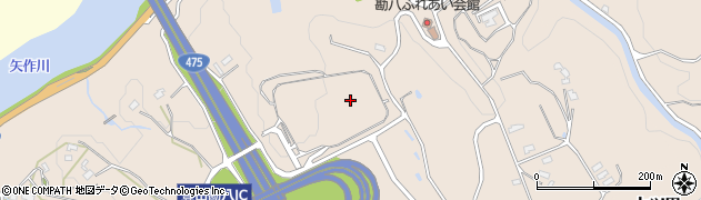 愛知県豊田市勘八町周辺の地図