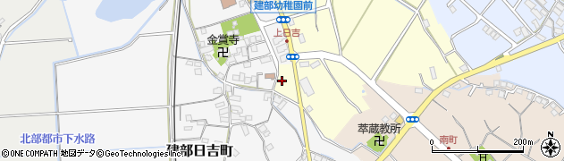 滋賀県東近江市建部上中町604周辺の地図