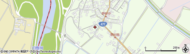 滋賀県近江八幡市野村町1050周辺の地図