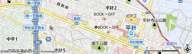 愛知県名古屋市天白区平針周辺の地図