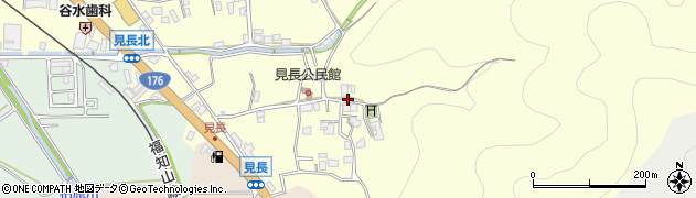 兵庫県丹波市柏原町見長150周辺の地図