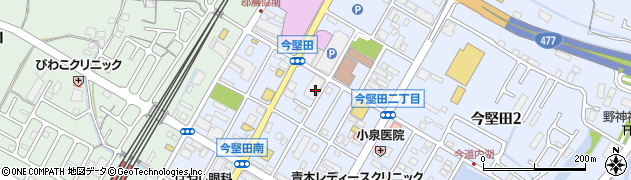 フレスコ堅田店周辺の地図