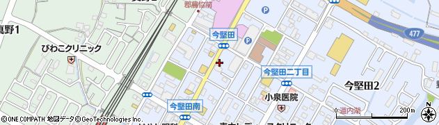 焼肉きんぐ　大津堅田店周辺の地図