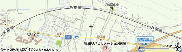 千葉県鴨川市東町859周辺の地図
