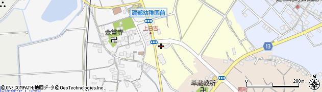 滋賀県東近江市建部上中町603周辺の地図