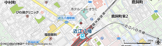 京都きもの学院近江八幡教室周辺の地図