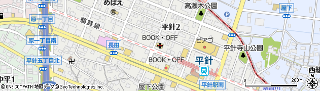 ブックオフ　名古屋平針店・アパレル館周辺の地図