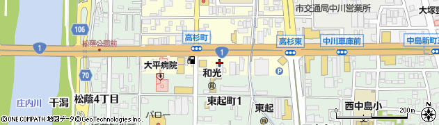 愛知県名古屋市中川区昭和橋通周辺の地図