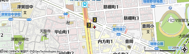 愛知県名古屋市瑞穂区豊岡通3丁目56周辺の地図