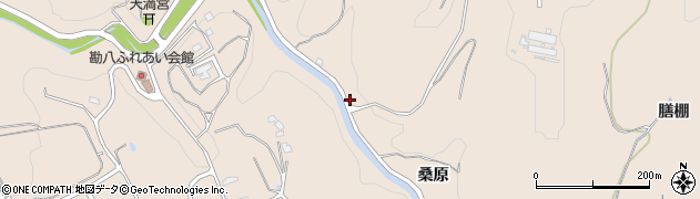 愛知県豊田市寺下町（桑原）周辺の地図