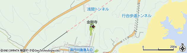 千葉県勝浦市浜行川149周辺の地図