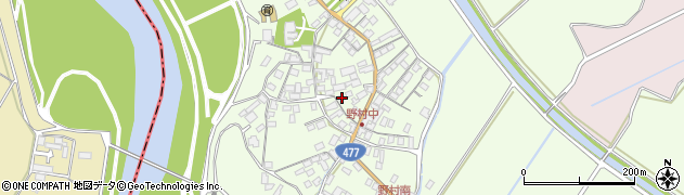 滋賀県近江八幡市野村町895周辺の地図