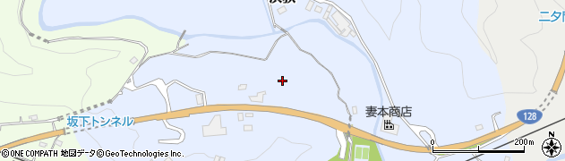 千葉県鴨川市浜荻周辺の地図