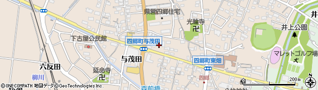愛知県豊田市四郷町与茂田11周辺の地図