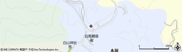 愛知県豊田市山谷町（鶏足山）周辺の地図