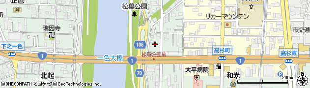 愛知県名古屋市中川区下之一色町松蔭２丁目83周辺の地図
